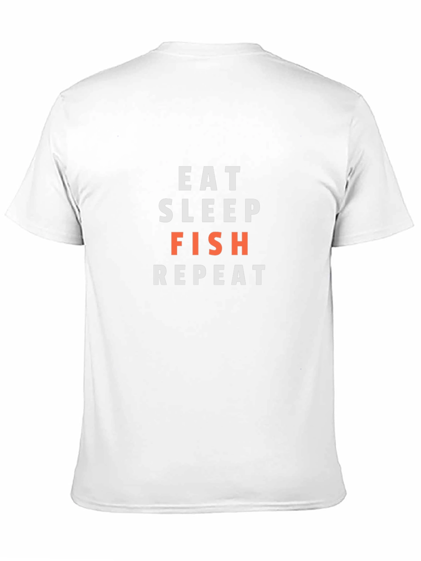 Eat Sleep Fish Repeat T-Shirt - Fishing Enthusiast Tee