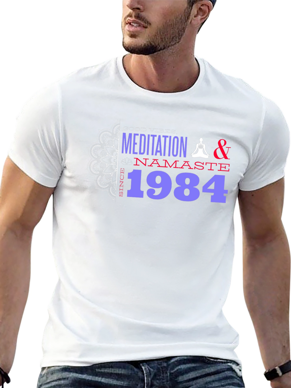 Meditation Namaste Since 1984 Graphic T-Shirt