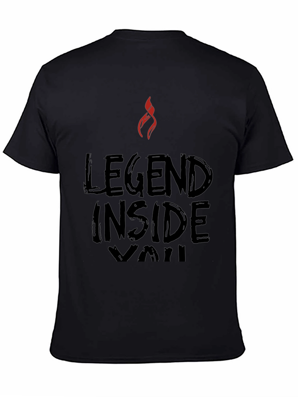 Legend Inside Vali T-Shirt - Black Graphic Tee