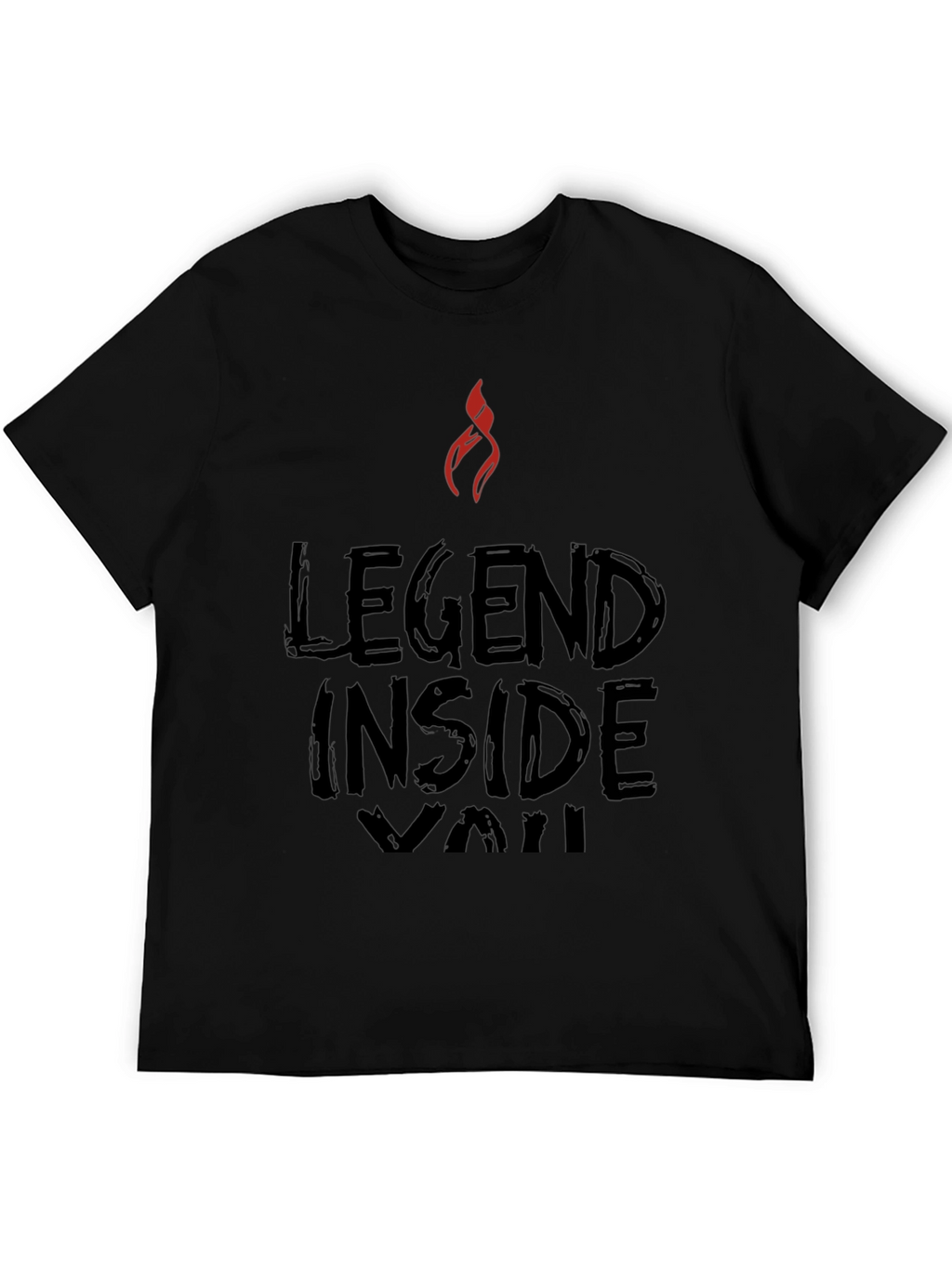 Legend Inside Vali T-Shirt - Black Graphic Tee