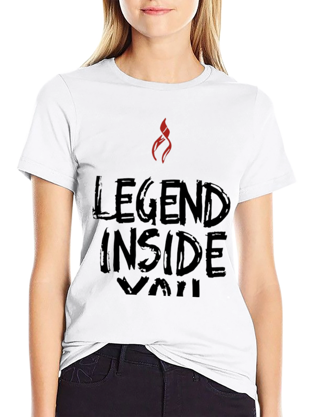 Legend Inside Vali T-Shirt - Black Graphic Tee