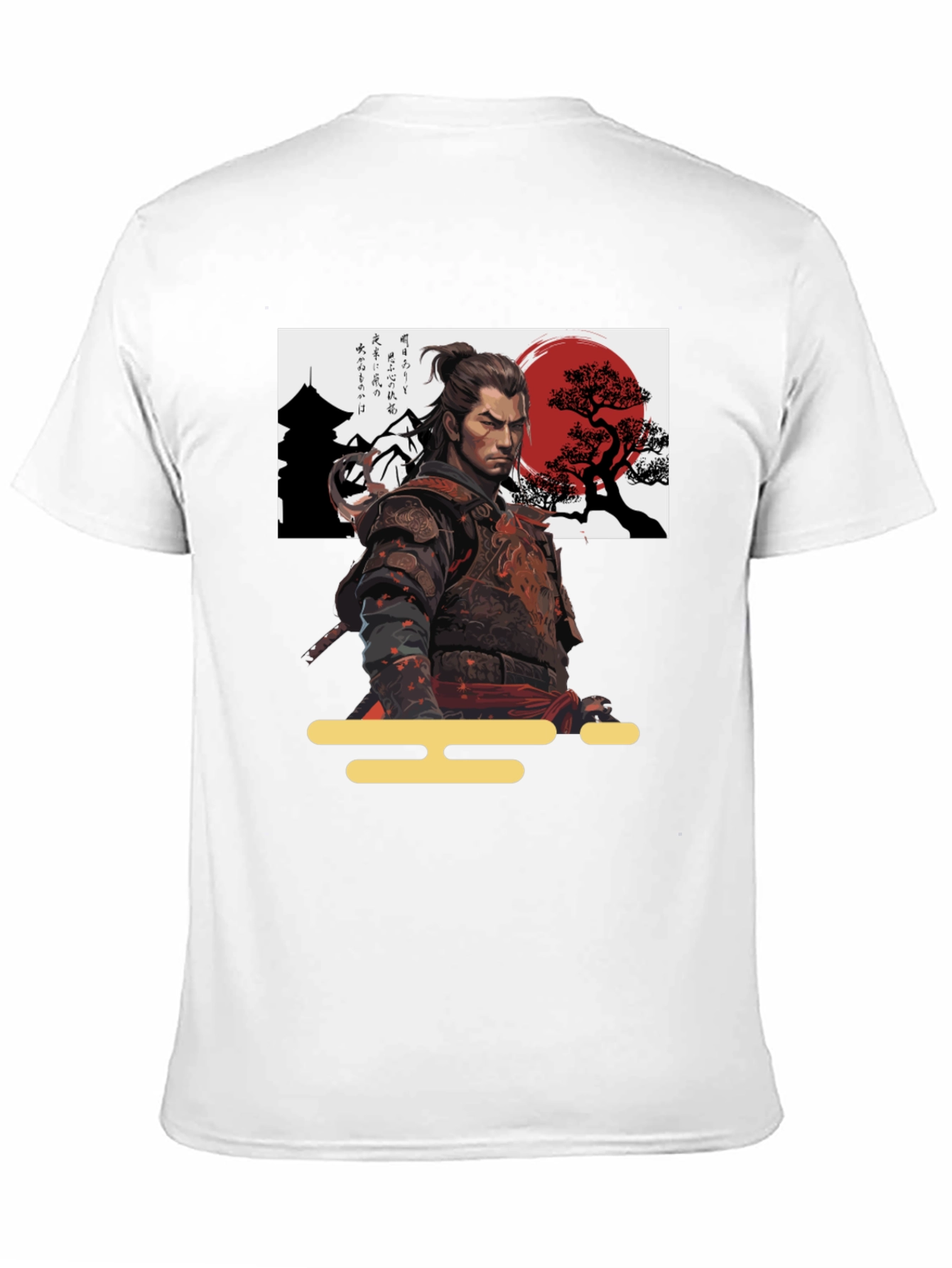 Samurai Warrior Graphic T-Shirt