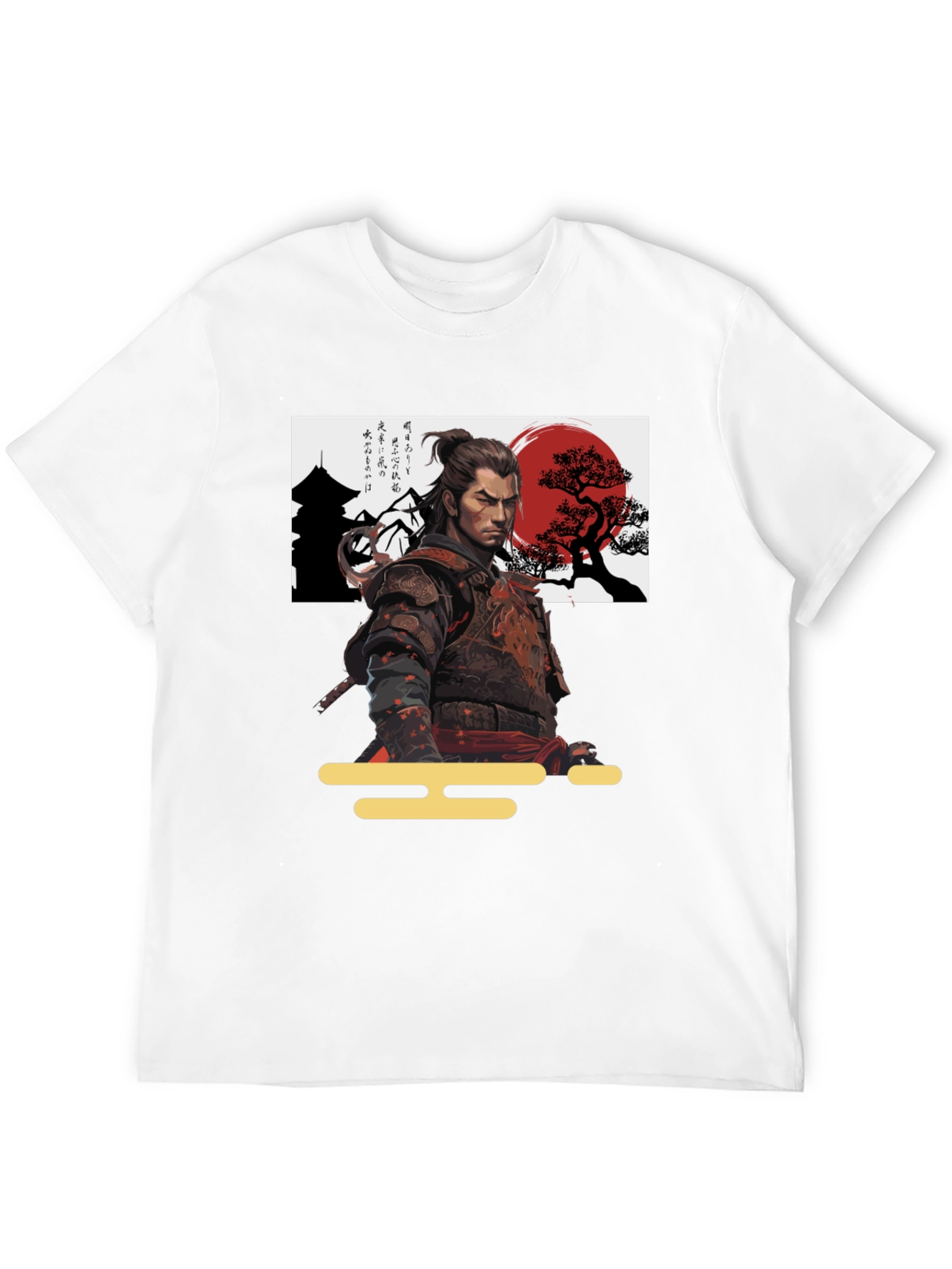 Samurai Warrior Graphic T-Shirt