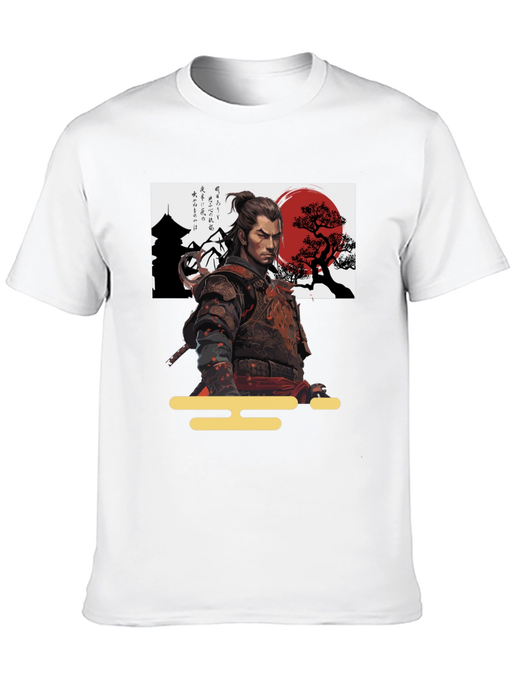 Samurai Warrior Graphic T-Shirt