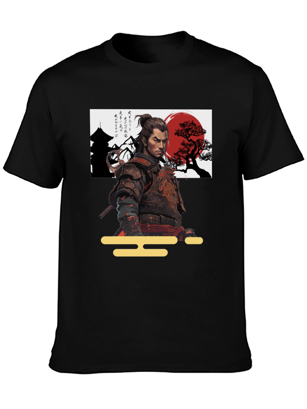 Samurai Warrior Graphic T-Shirt