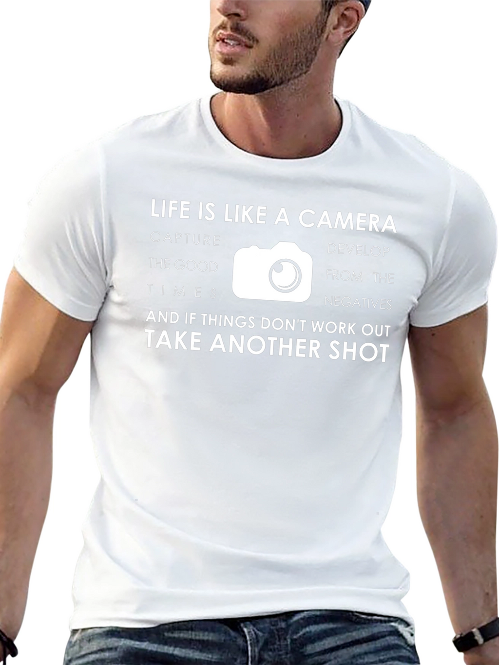 Life is Like a Camera Graphic T-Shirt