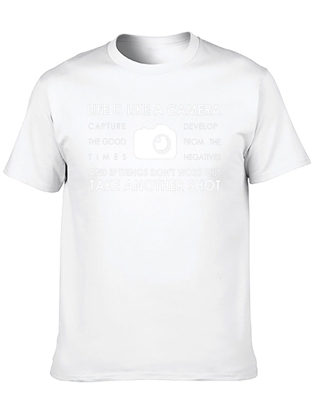 Life is Like a Camera Graphic T-Shirt