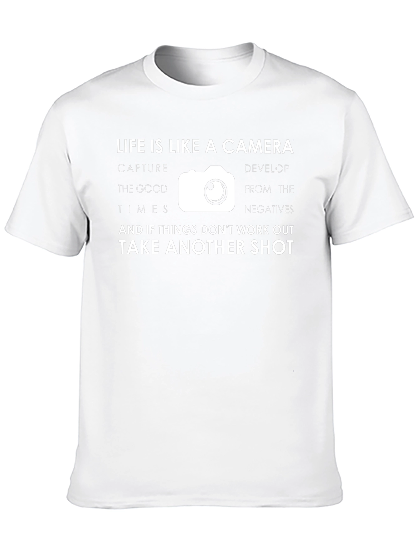 Life is Like a Camera Graphic T-Shirt