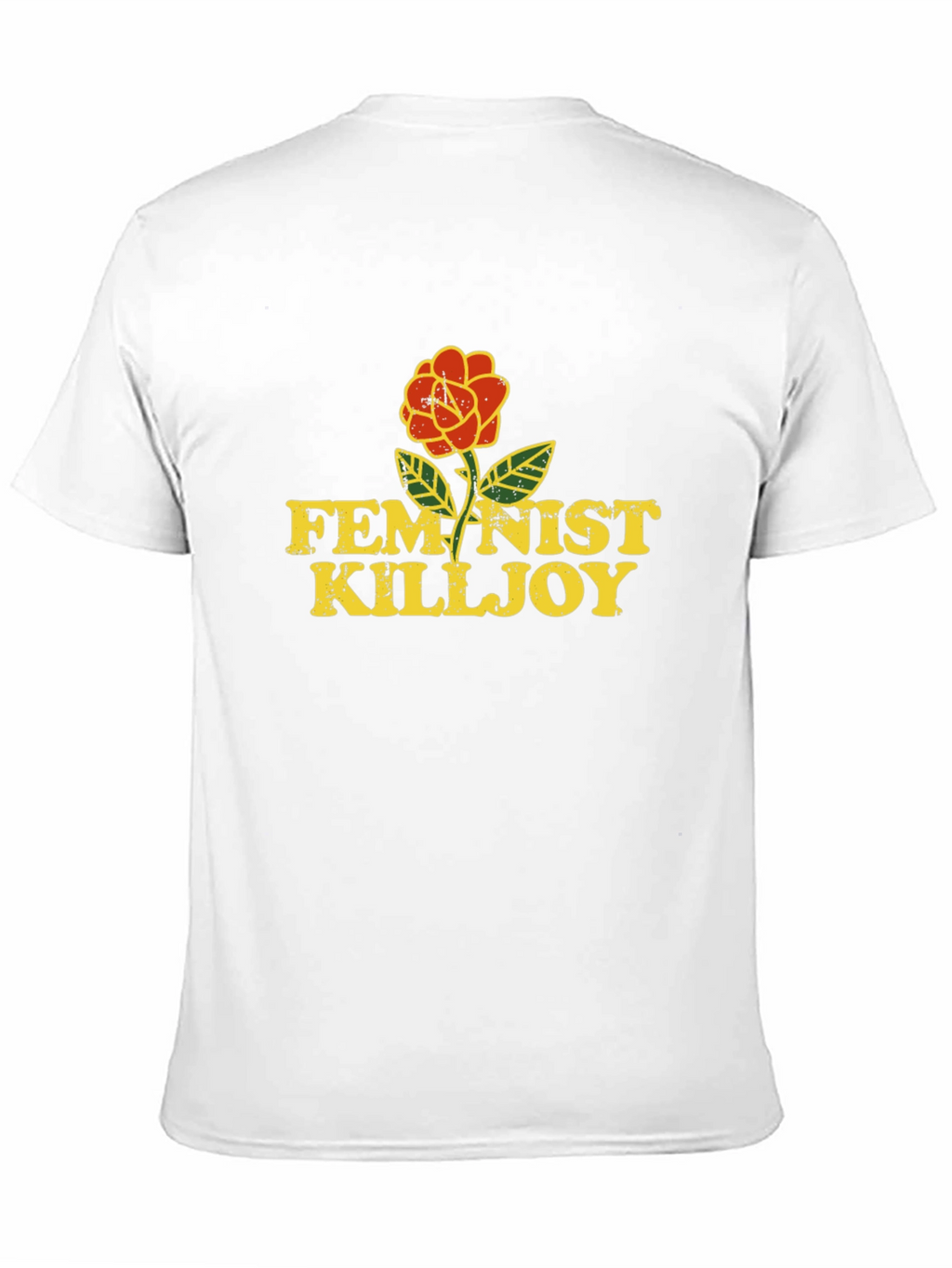 Feminist Killjoy Graphic Tee - Black Cotton Blend