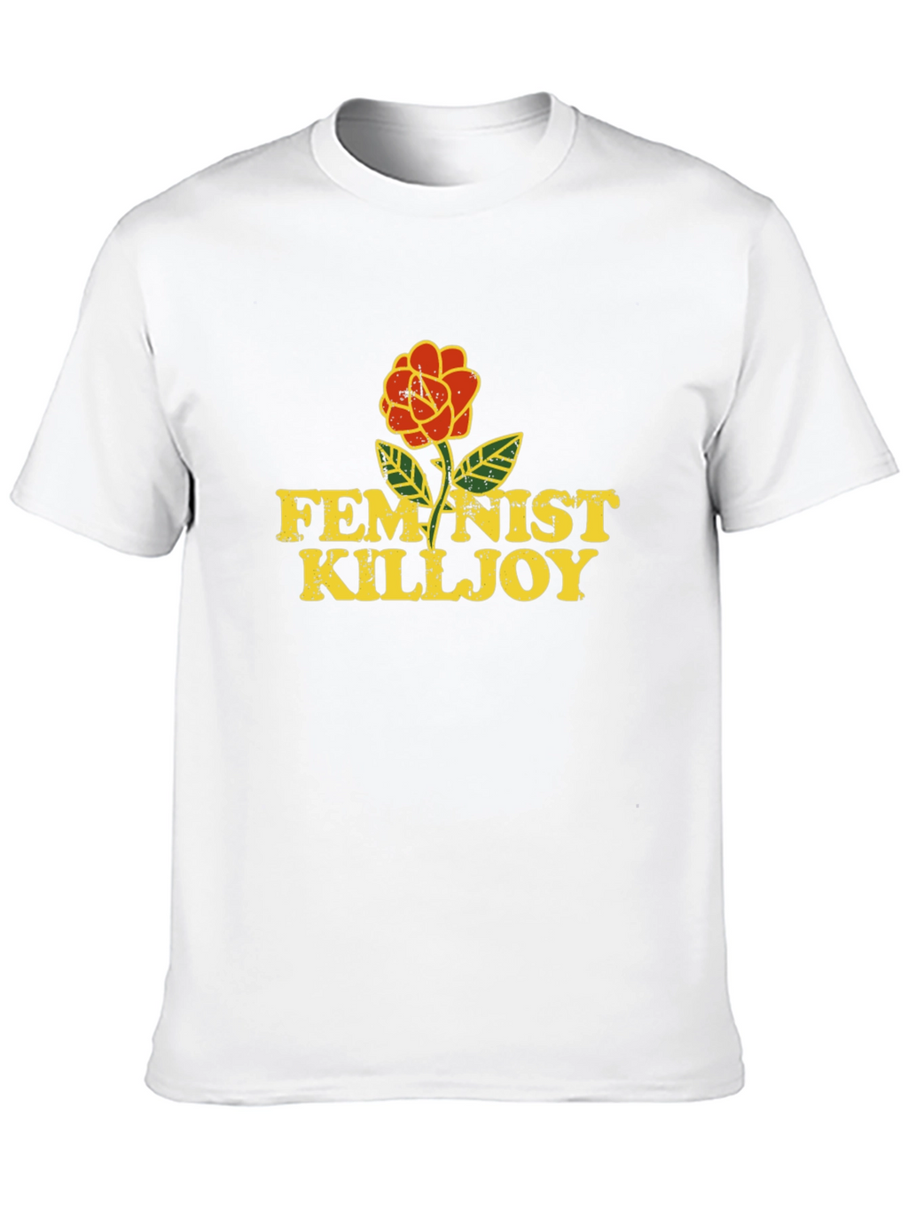 Feminist Killjoy Graphic Tee - Black Cotton Blend