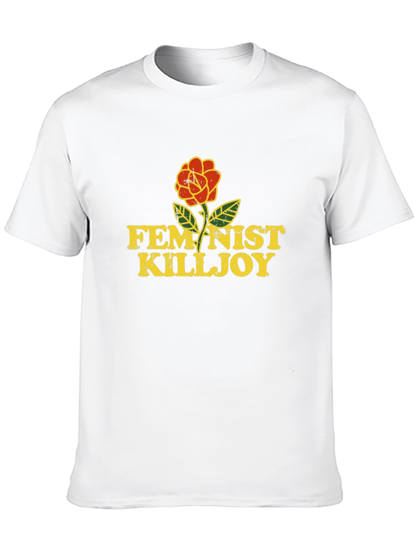 Feminist Killjoy Graphic Tee - Black Cotton Blend
