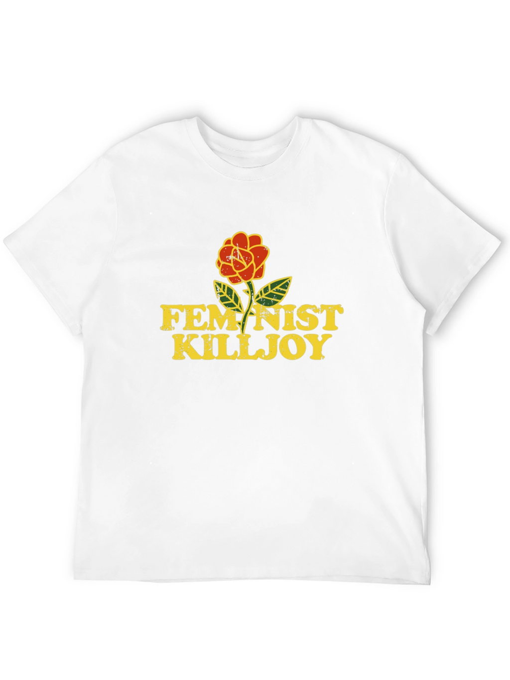 Feminist Killjoy Graphic Tee - Black Cotton Blend