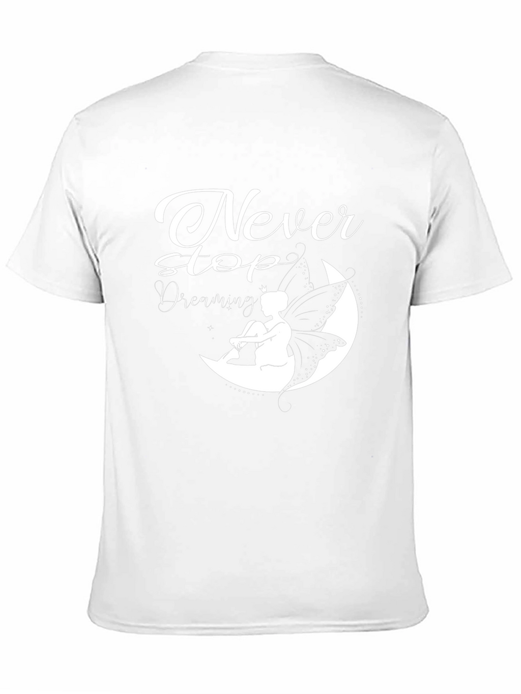 Never Stop Dreaming Black Graphic Tee