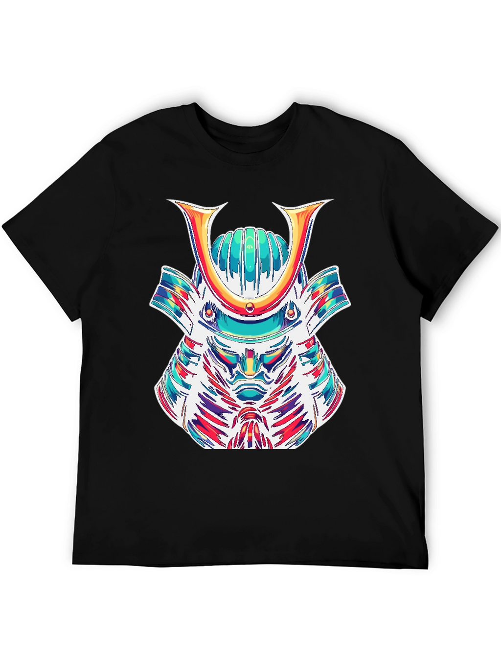 Samurai Graphic Tee - Bold Artistic Design