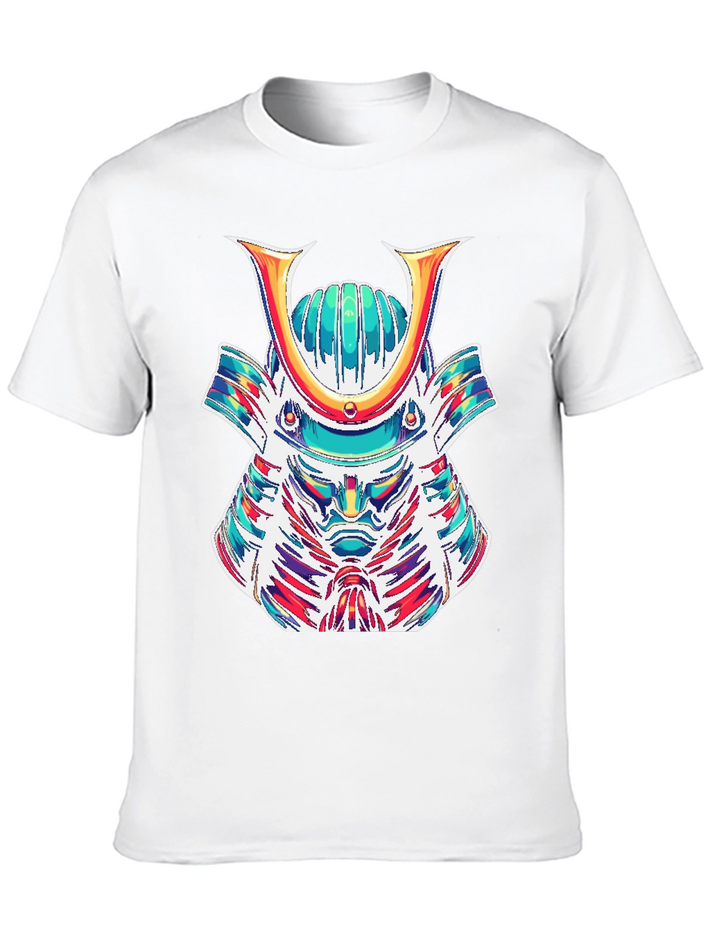 Samurai Graphic Tee - Bold Artistic Design