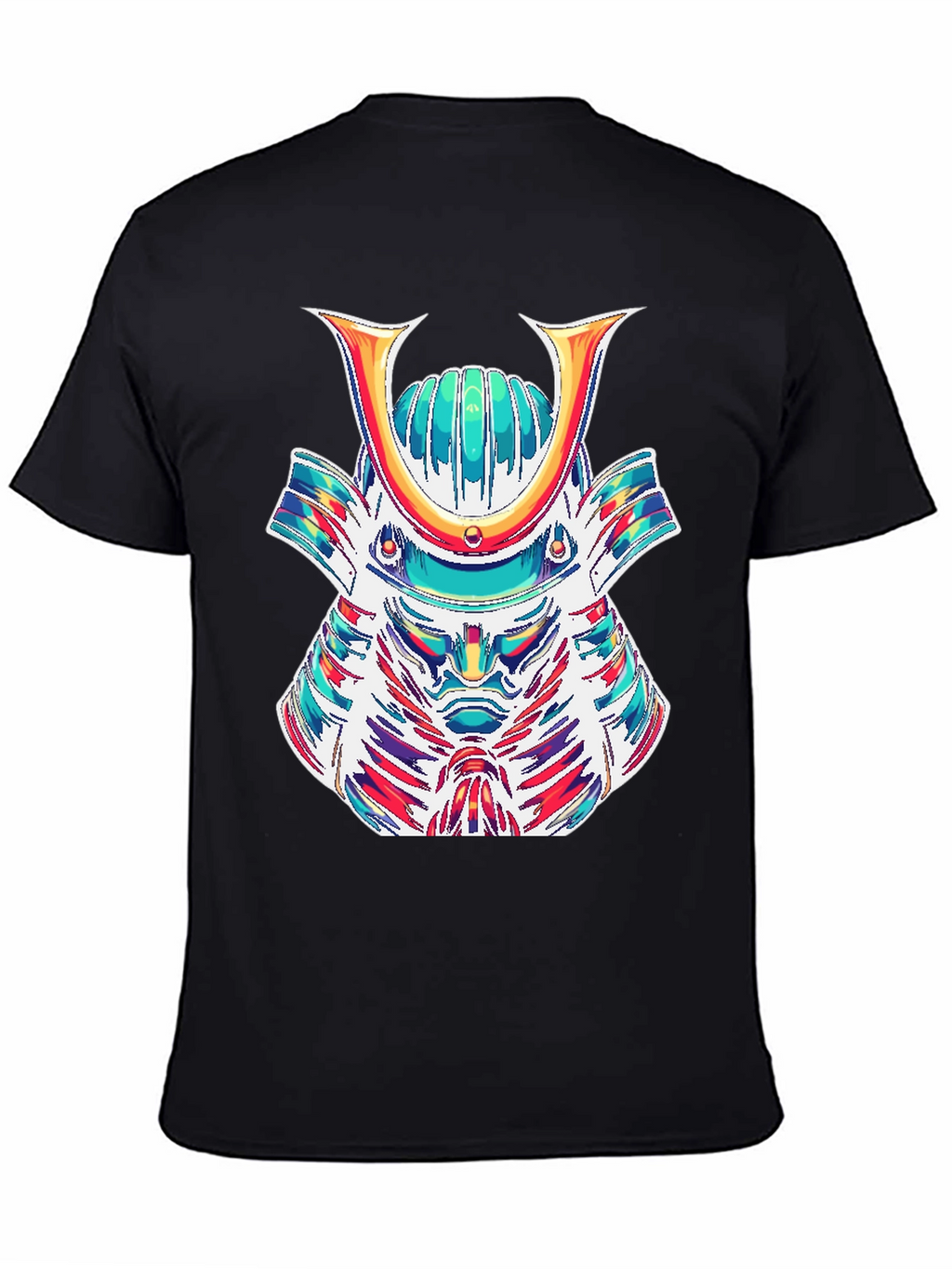Samurai Graphic Tee - Bold Artistic Design