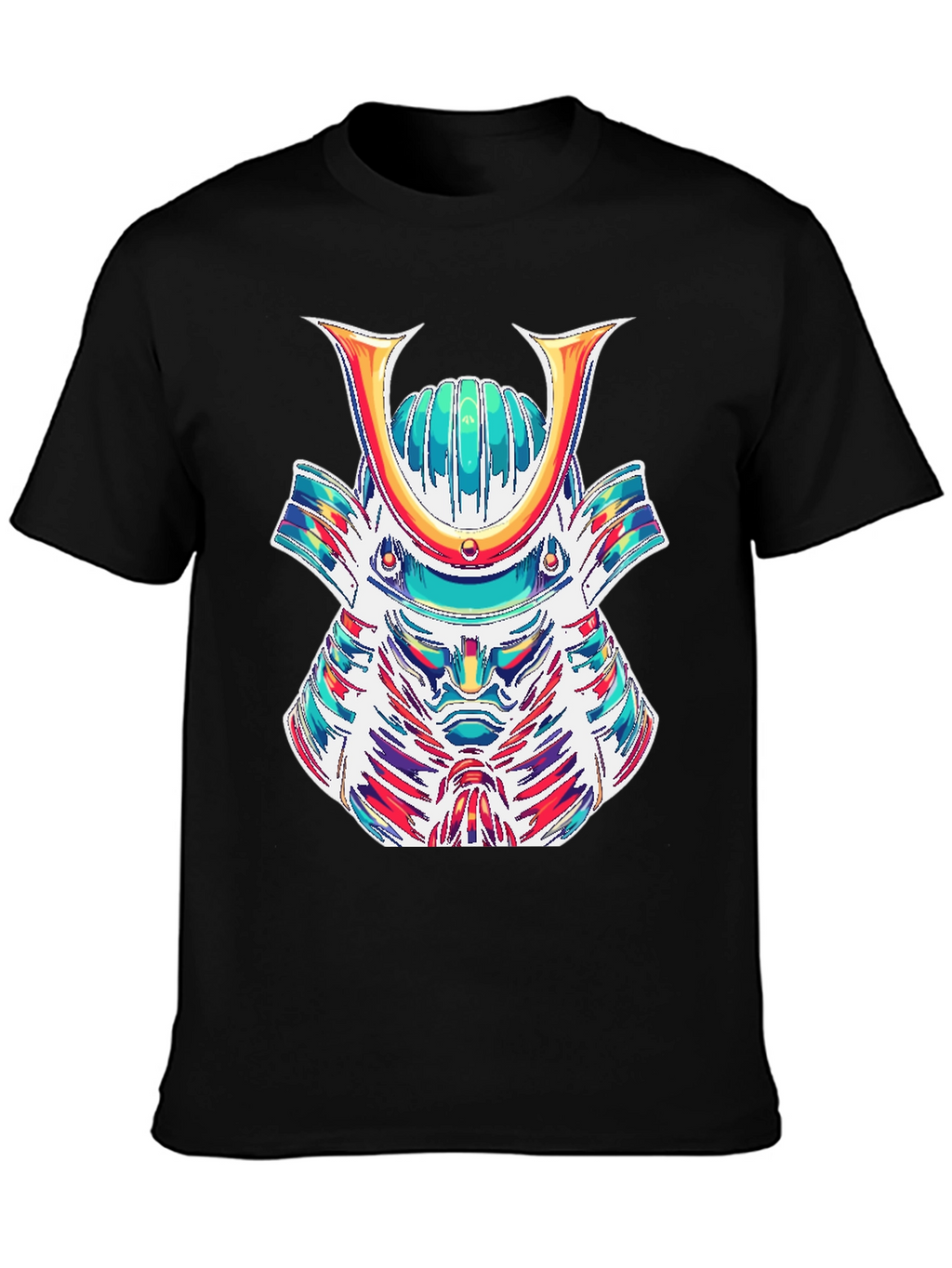 Samurai Graphic Tee - Bold Artistic Design