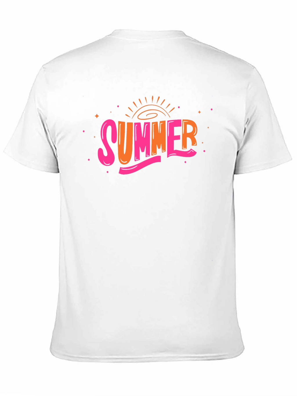 Summer Graphic Tee - Trendy Black T-Shirt