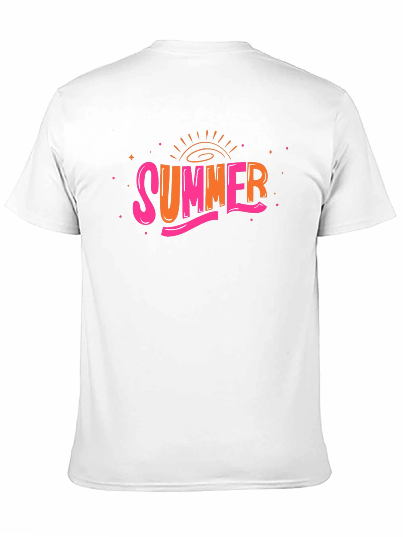 Summer Graphic Tee - Trendy Black T-Shirt