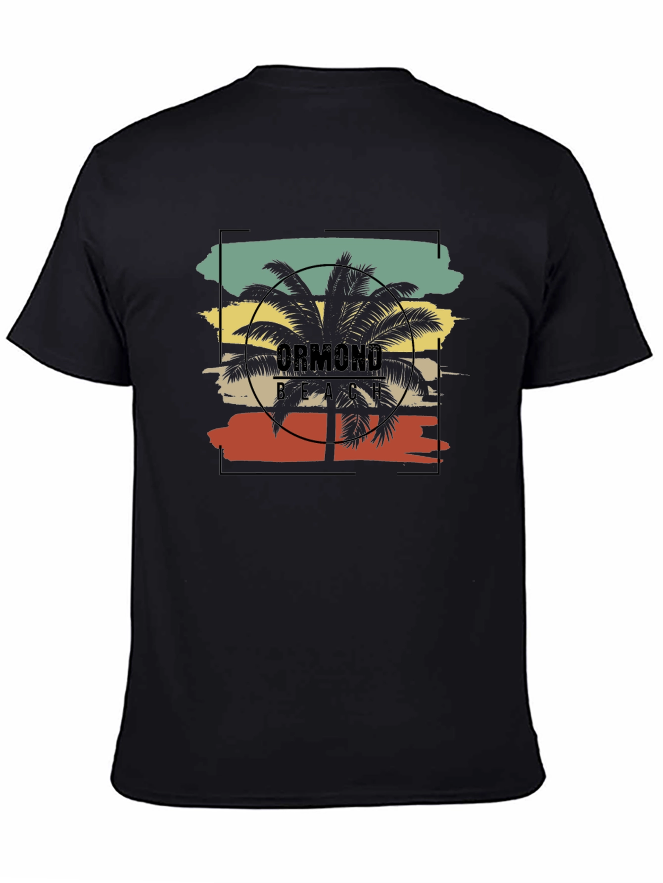 Ormond Beach Palm Tree Graphic T-Shirt