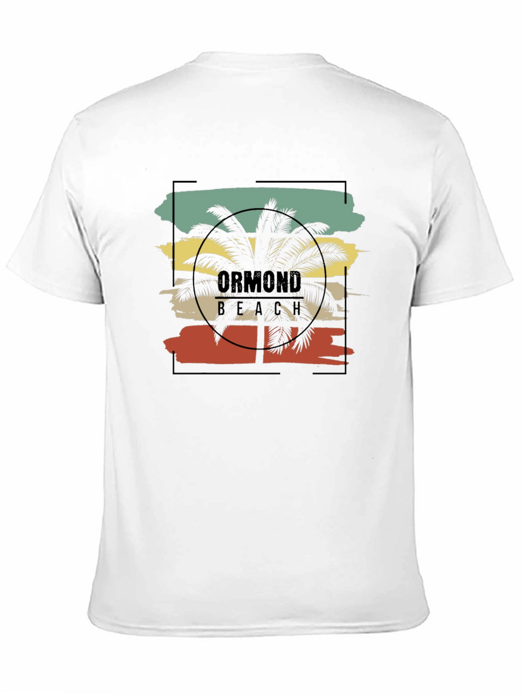 Ormond Beach Palm Tree Graphic T-Shirt