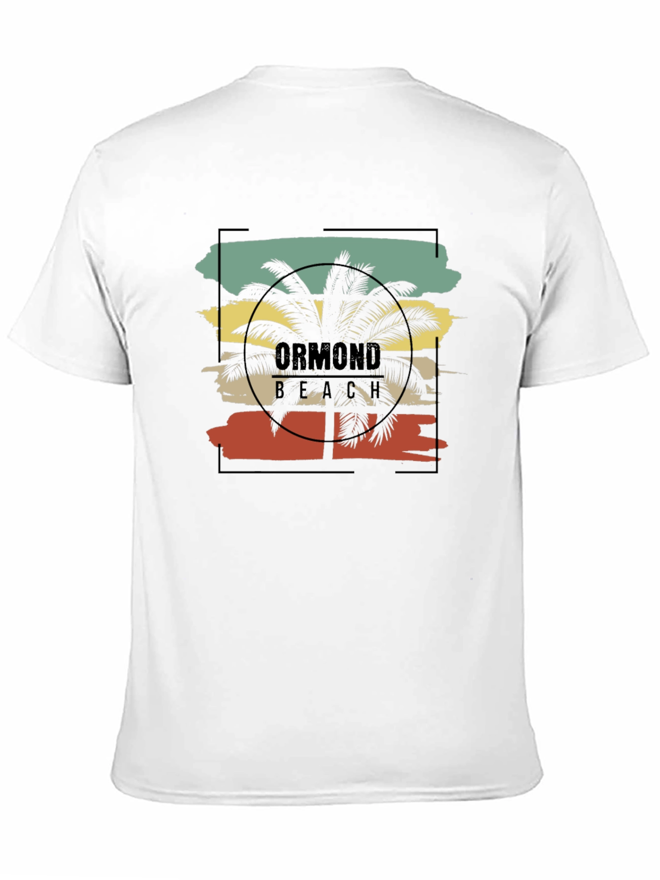 Ormond Beach Palm Tree Graphic T-Shirt