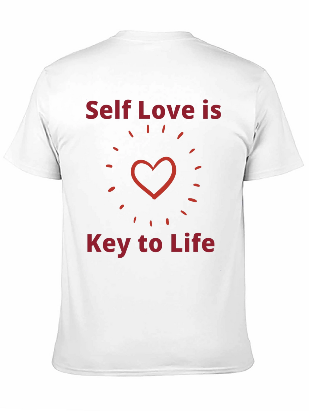 Self Love is Key to Life Graphic T-Shirt
