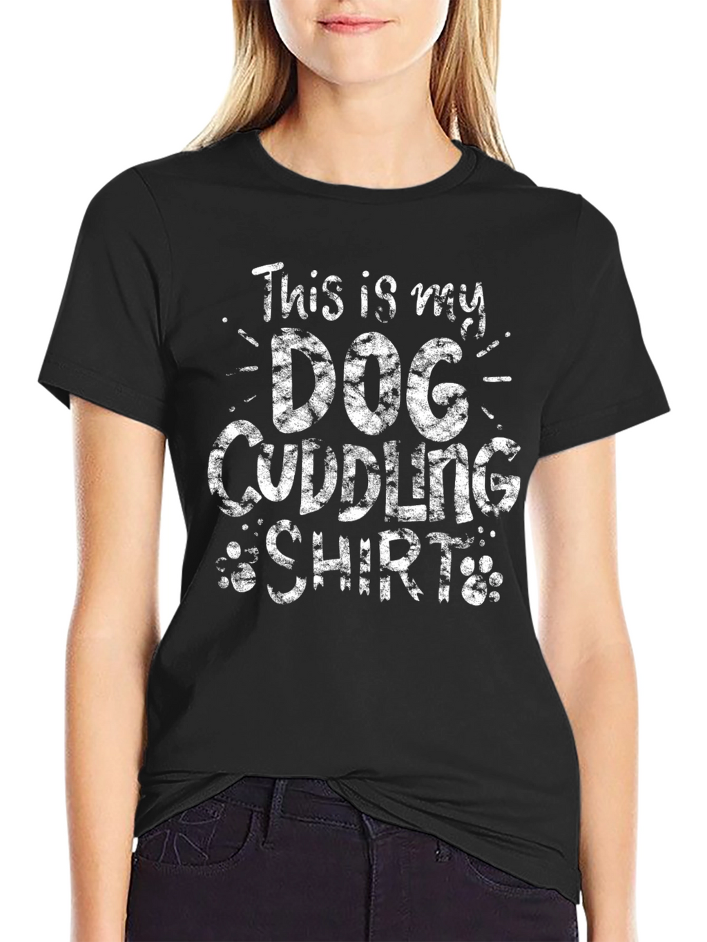 Dog Cuddling Shirt