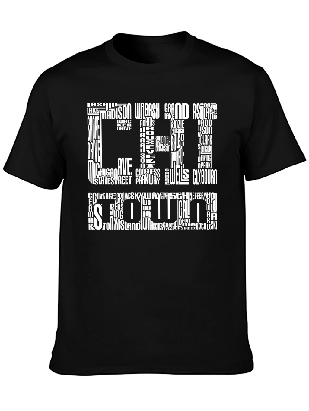 Chicago Street Name T-Shirt