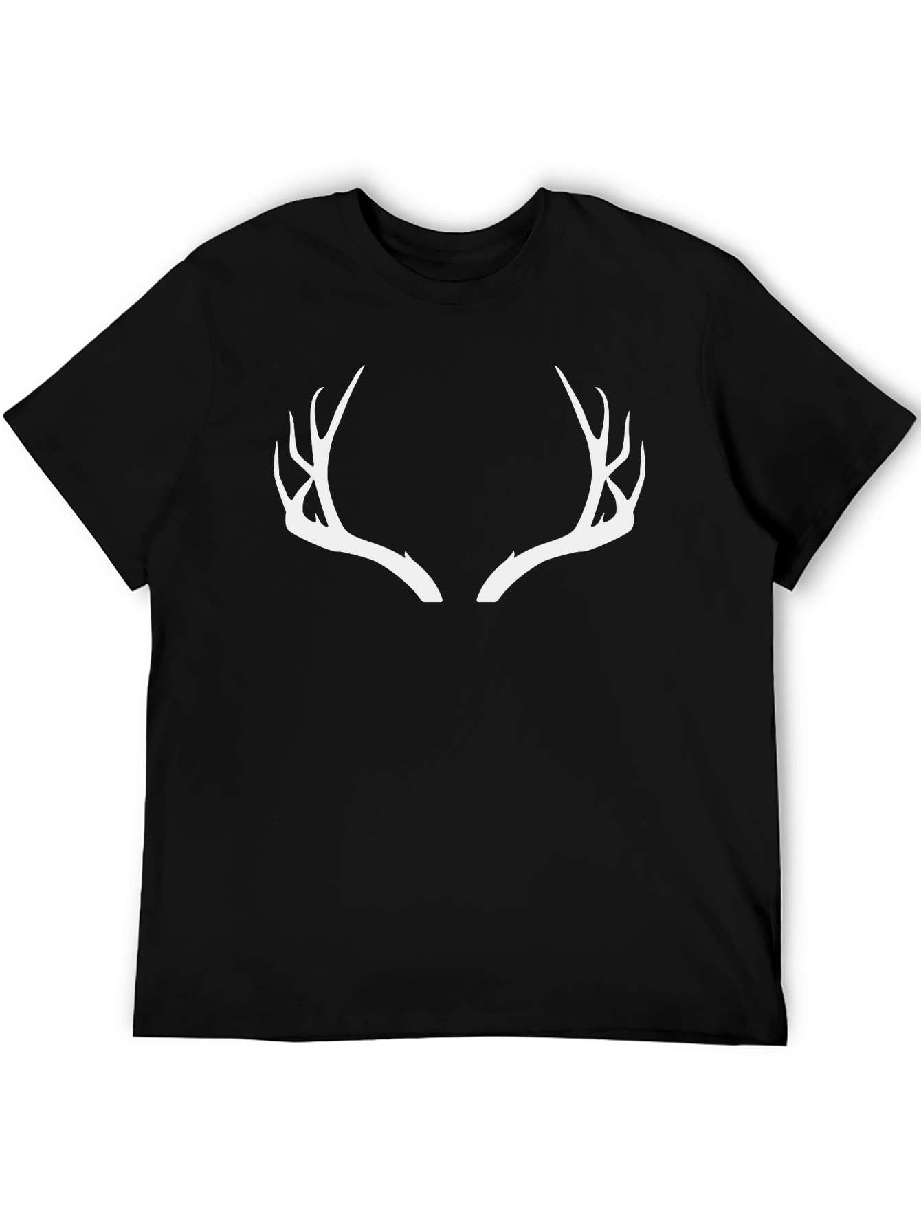 Antler Graphic Tee - Black