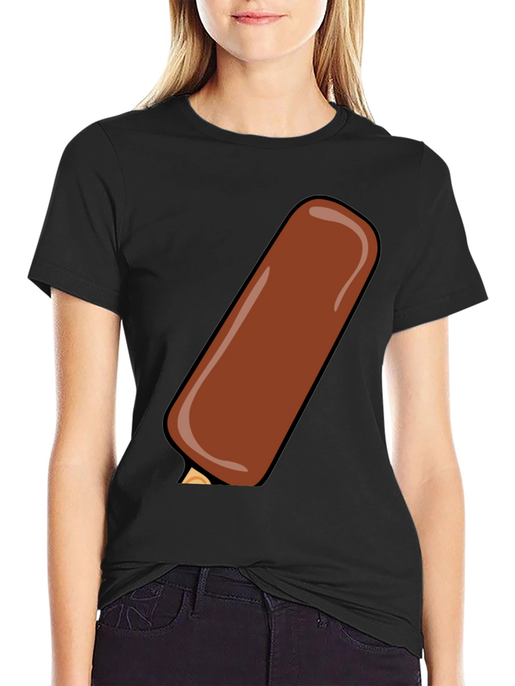 Chocolate Ice Cream Bar Graphic Tee