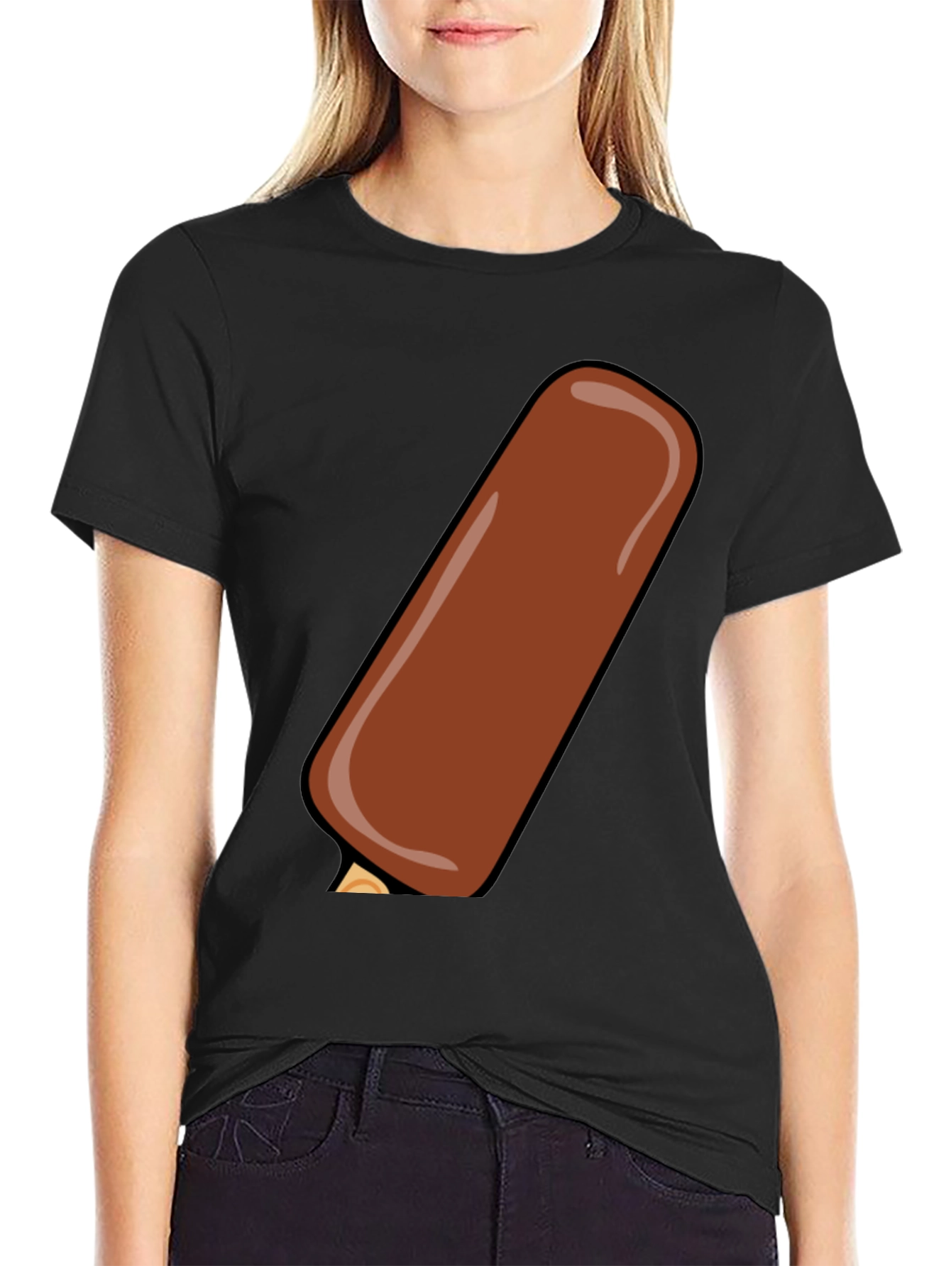 Chocolate Ice Cream Bar Graphic Tee