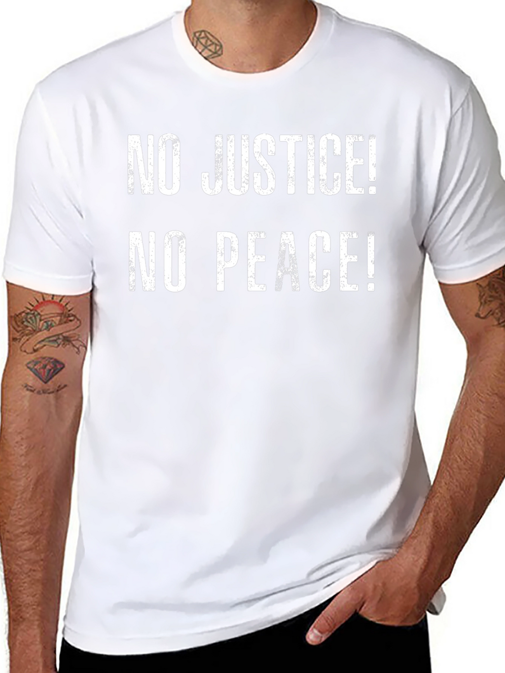 No Justice No Peace Graphic Tee
