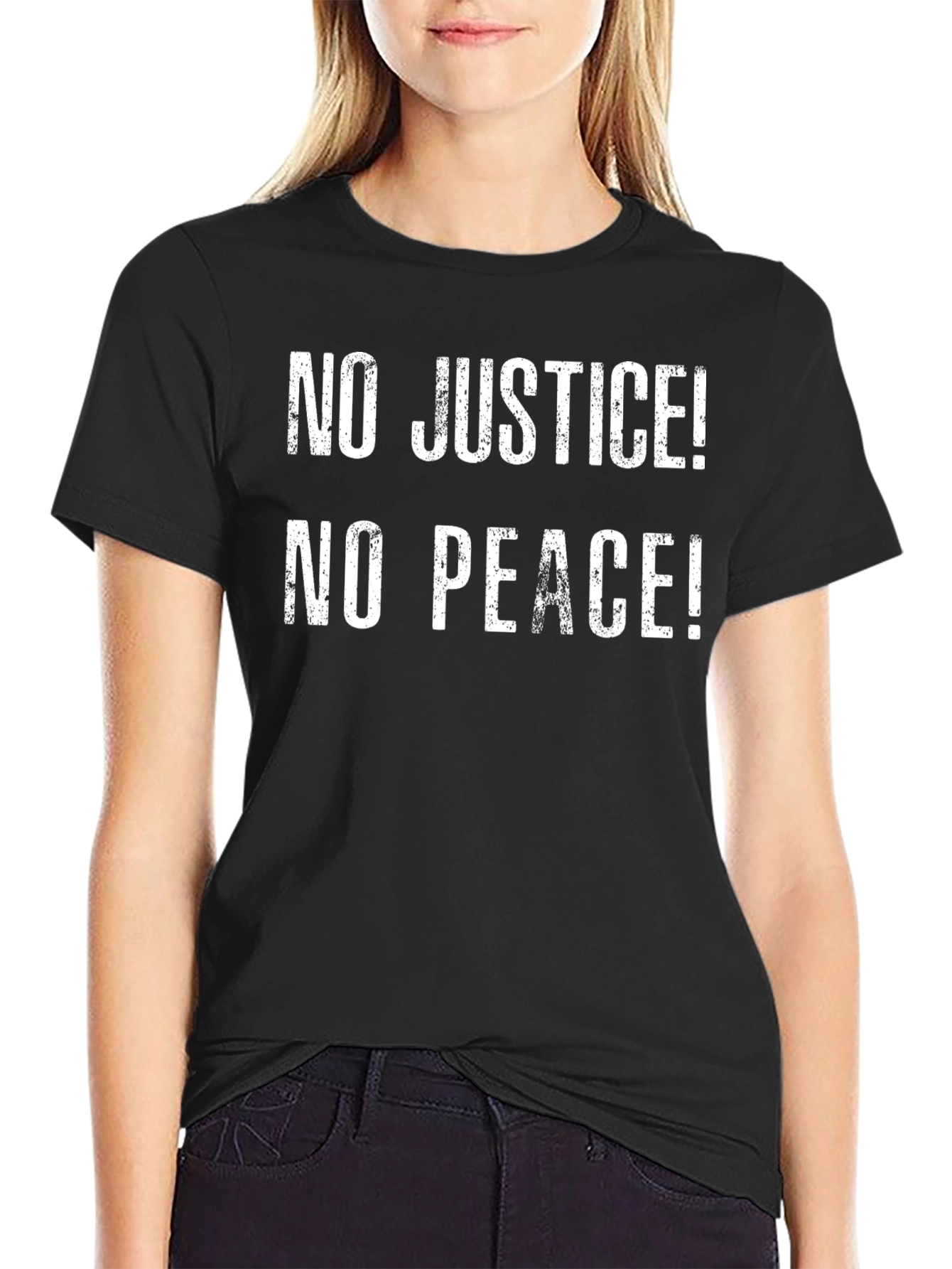 No Justice No Peace Graphic Tee