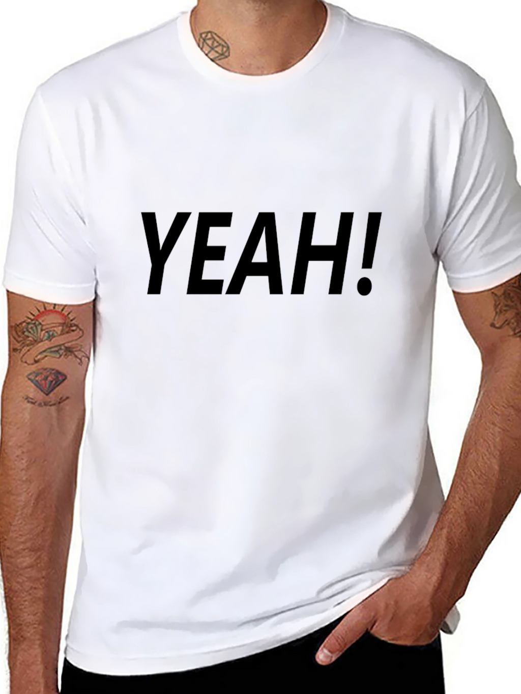Yeah! Graphic Tee - Casual Comfort