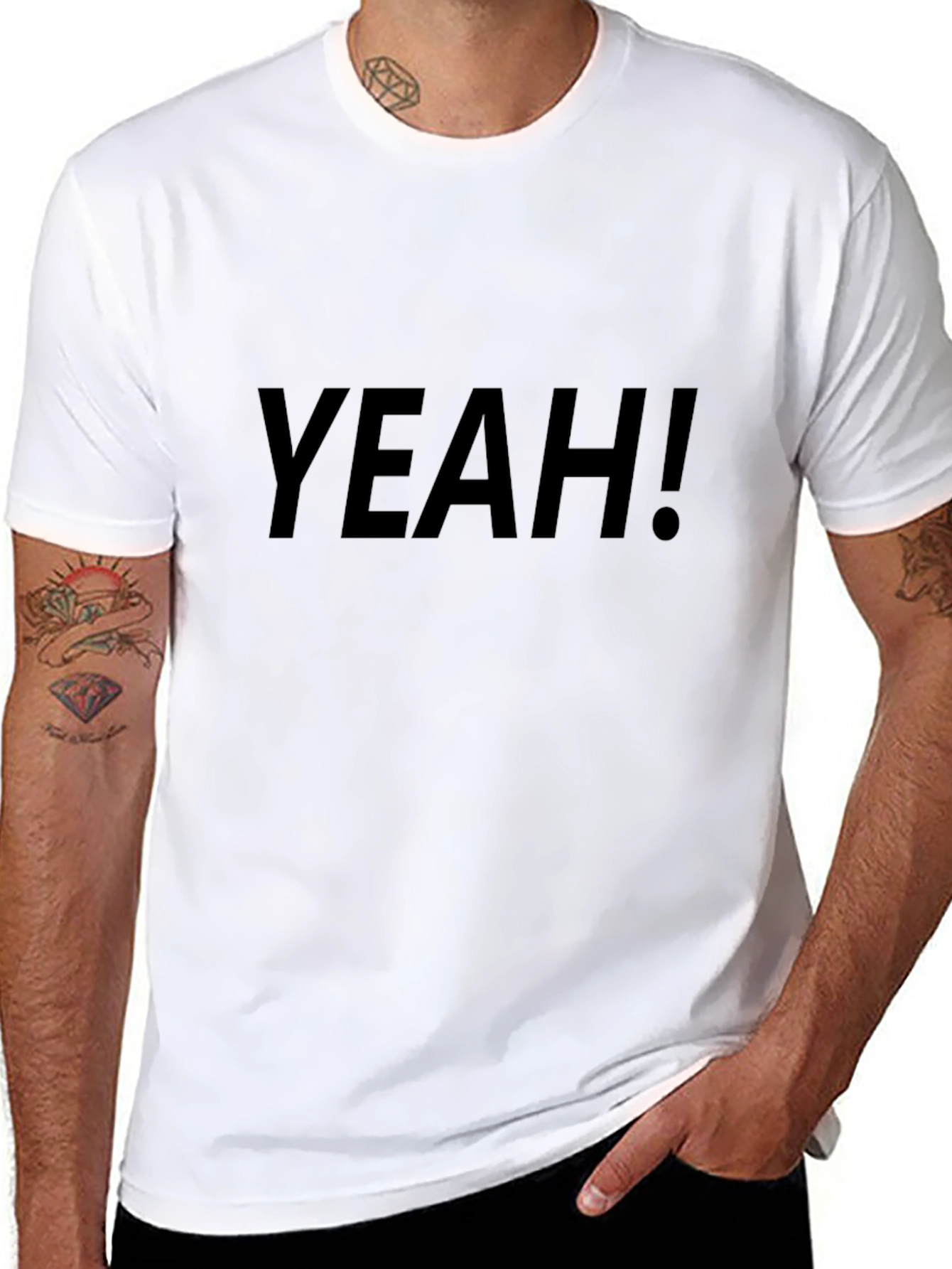 Yeah! Graphic Tee - Casual Comfort
