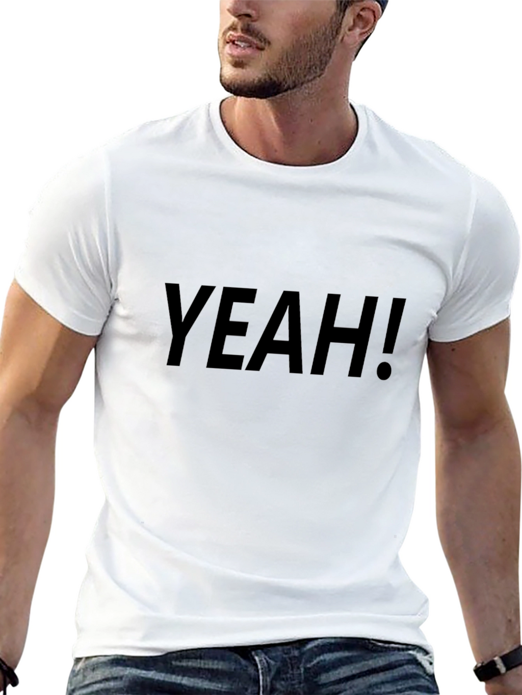 Yeah! Graphic Tee - Casual Comfort
