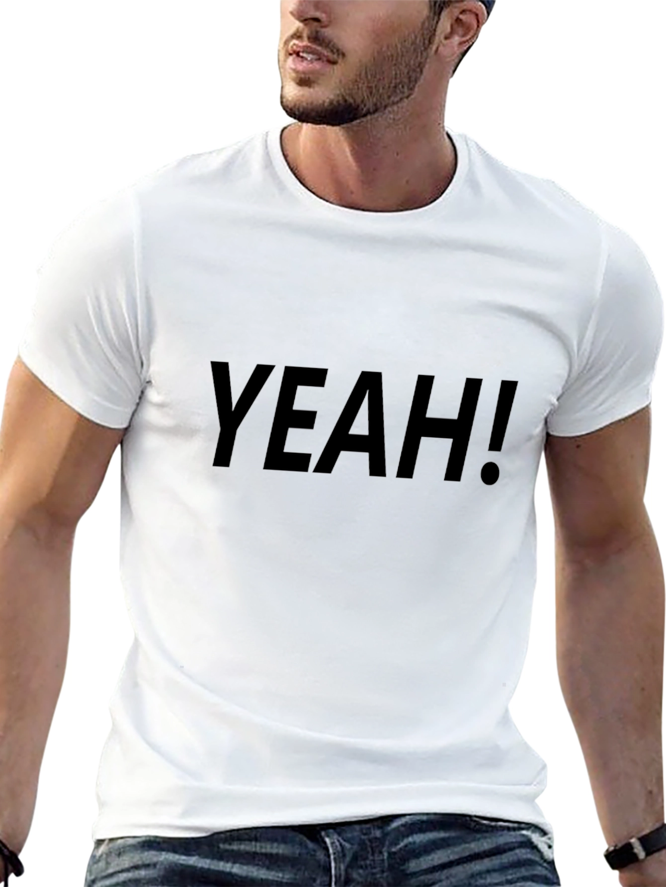 Yeah! Graphic Tee - Casual Comfort