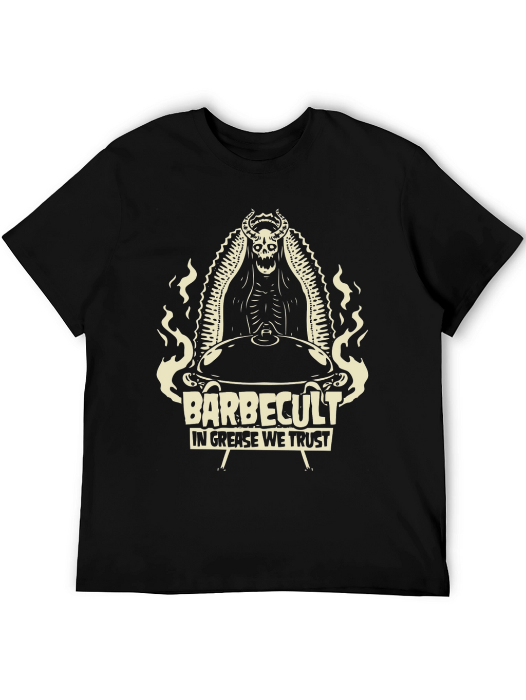 Barbecult T-Shirt: In Grease We Trust