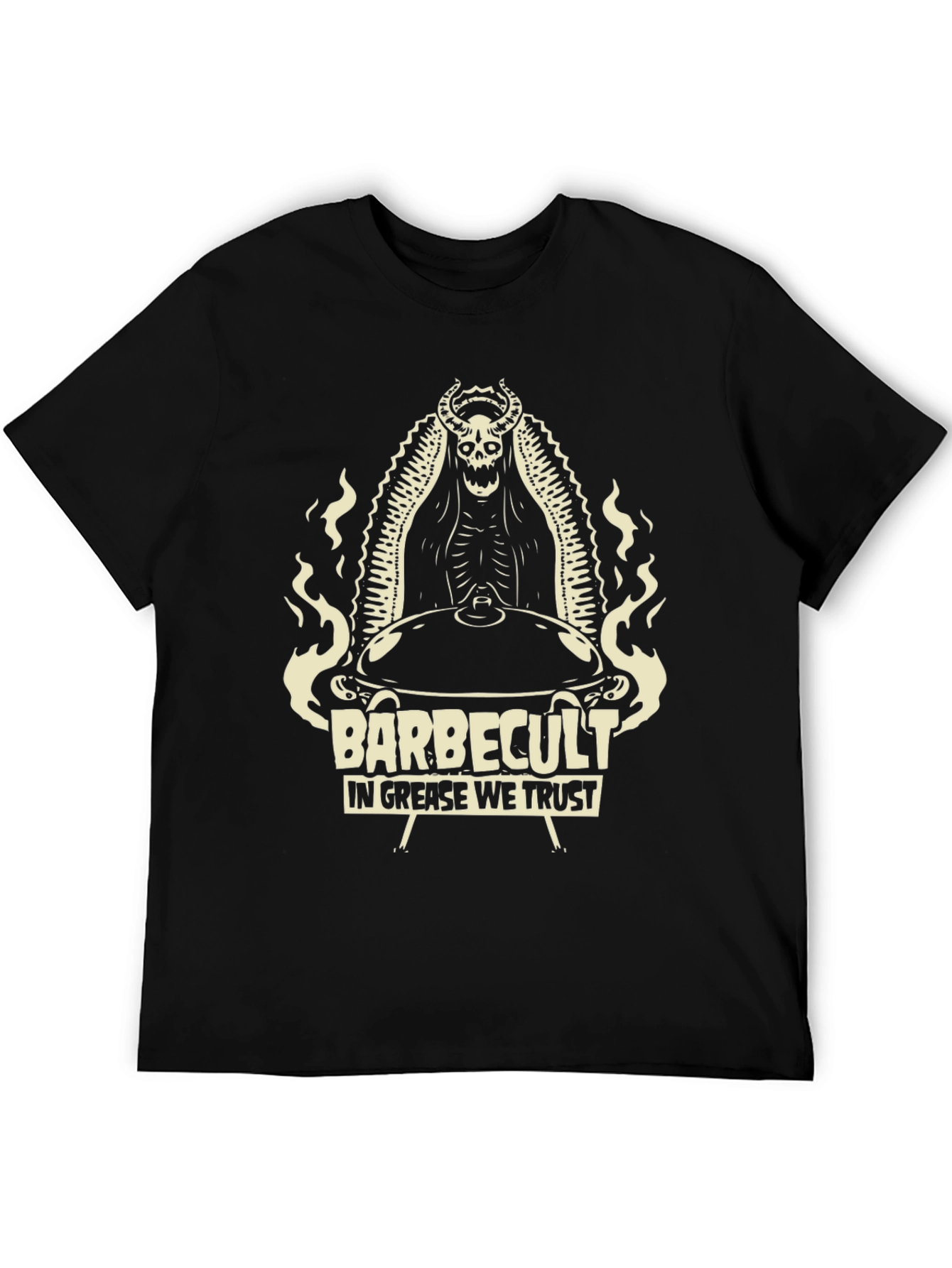 Barbecult T-Shirt: In Grease We Trust