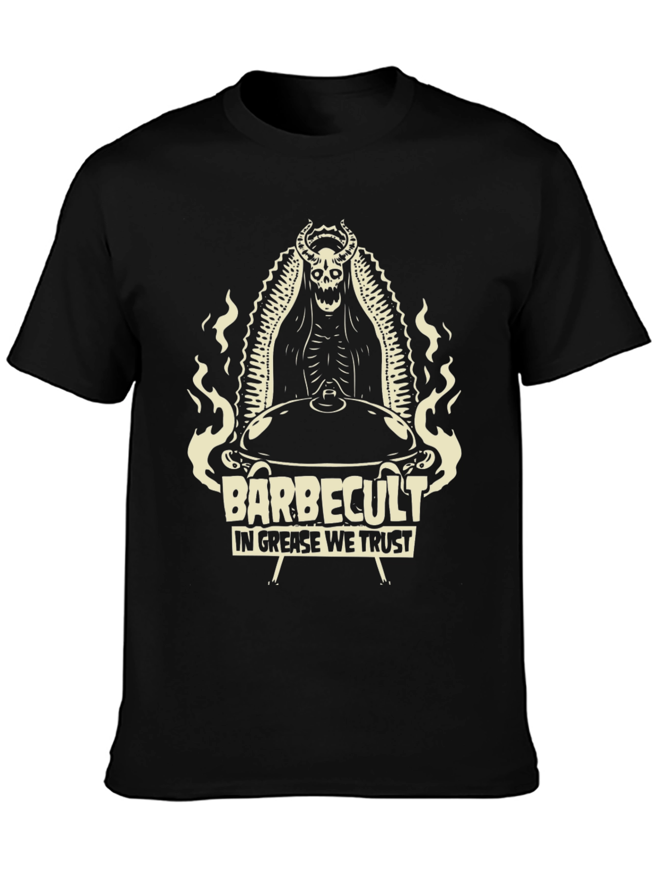 Barbecult T-Shirt: In Grease We Trust