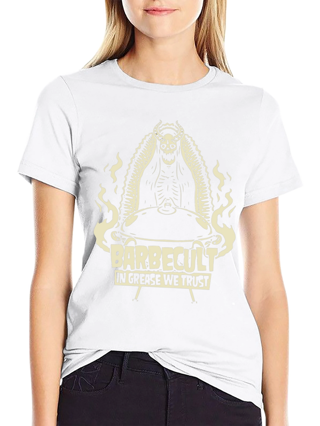 Barbecult T-Shirt: In Grease We Trust