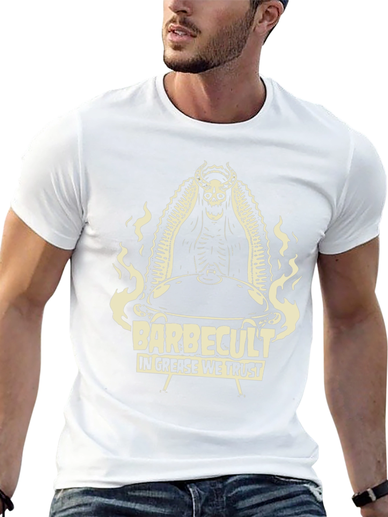 Barbecult T-Shirt: In Grease We Trust