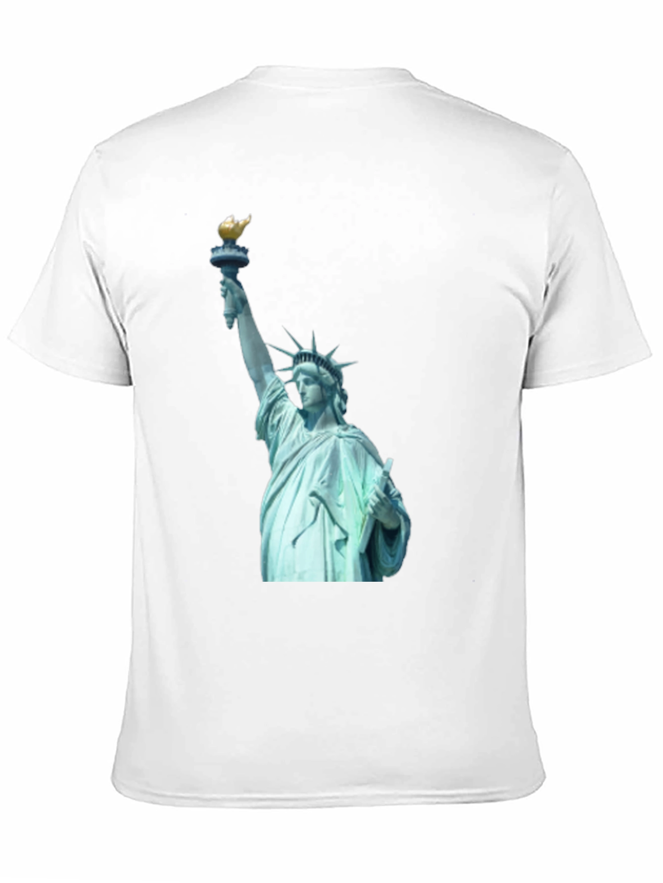 Statue of Liberty Graphic Tee - Black