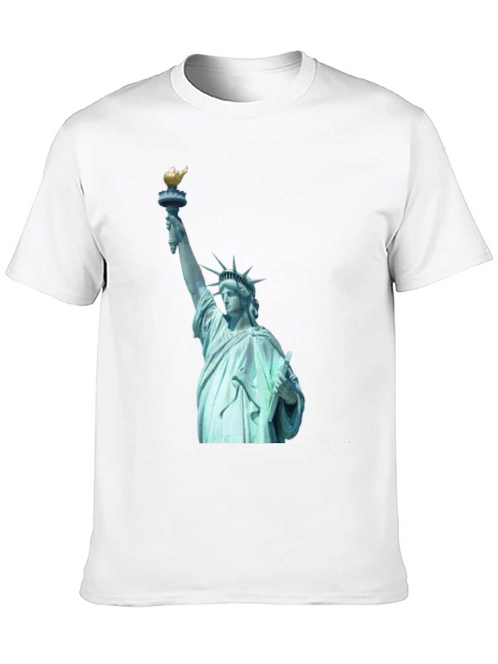 Statue of Liberty Graphic Tee - Black
