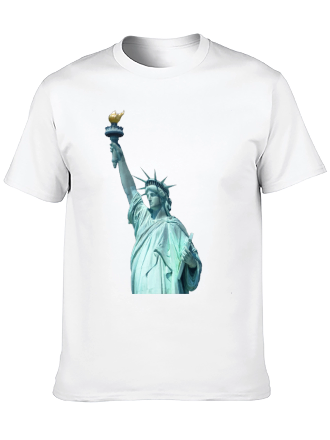 Statue of Liberty Graphic Tee - Black