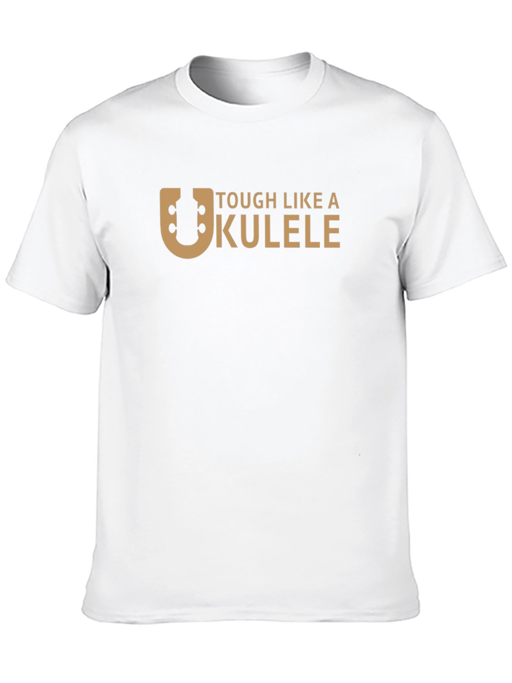 Tough Like a Ukulele Black T-Shirt
