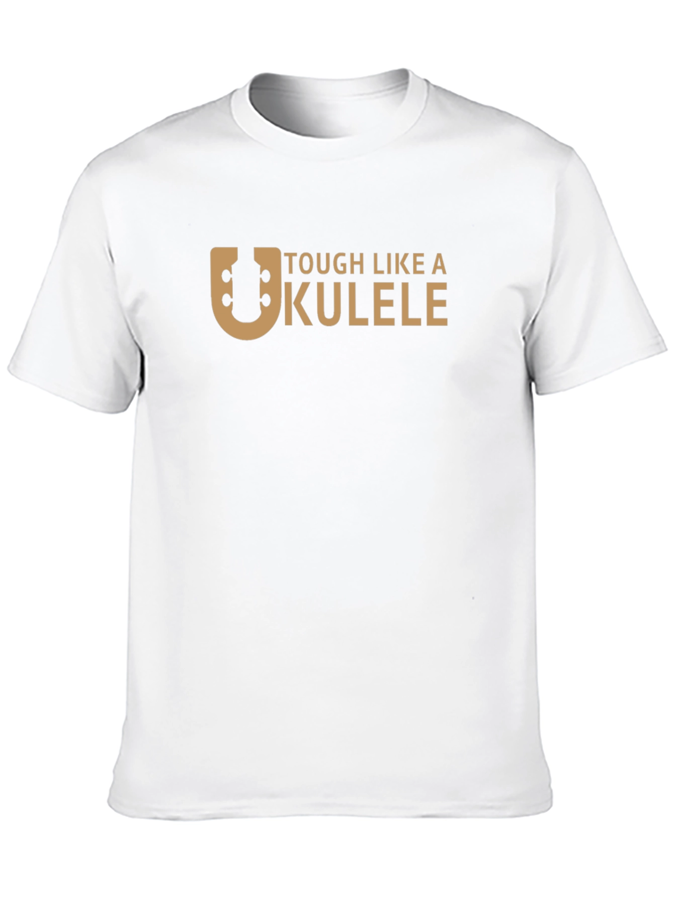 Tough Like a Ukulele Black T-Shirt