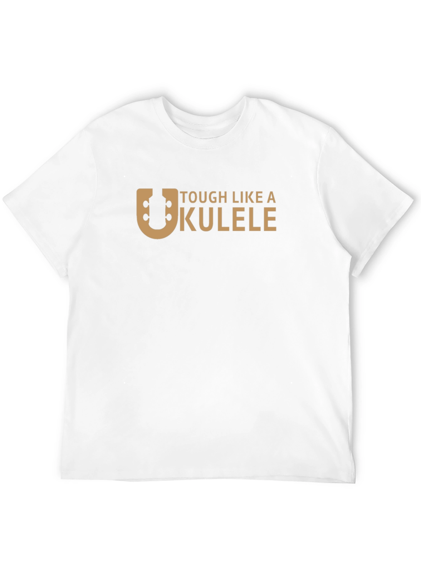 Tough Like a Ukulele Black T-Shirt