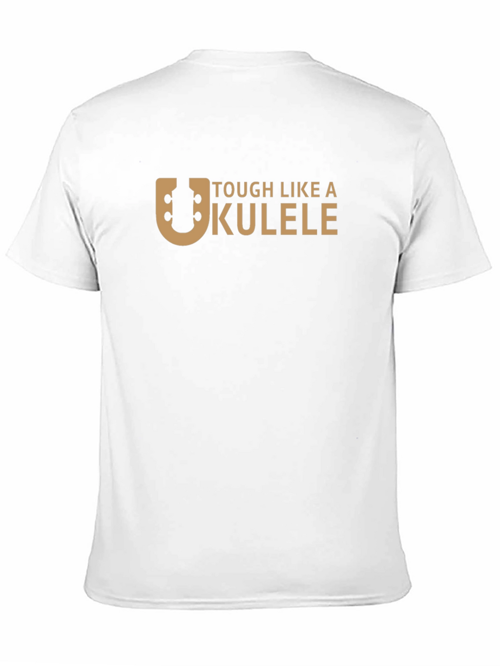 Tough Like a Ukulele Black T-Shirt
